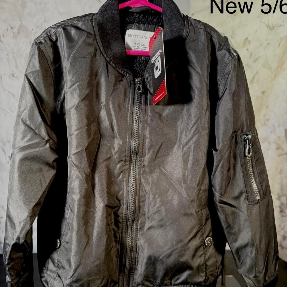 Men's Black Bomber Jacket